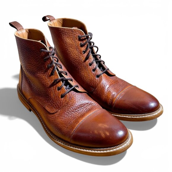 TAFT Men\'s The Rome Boot in Brown main image 9